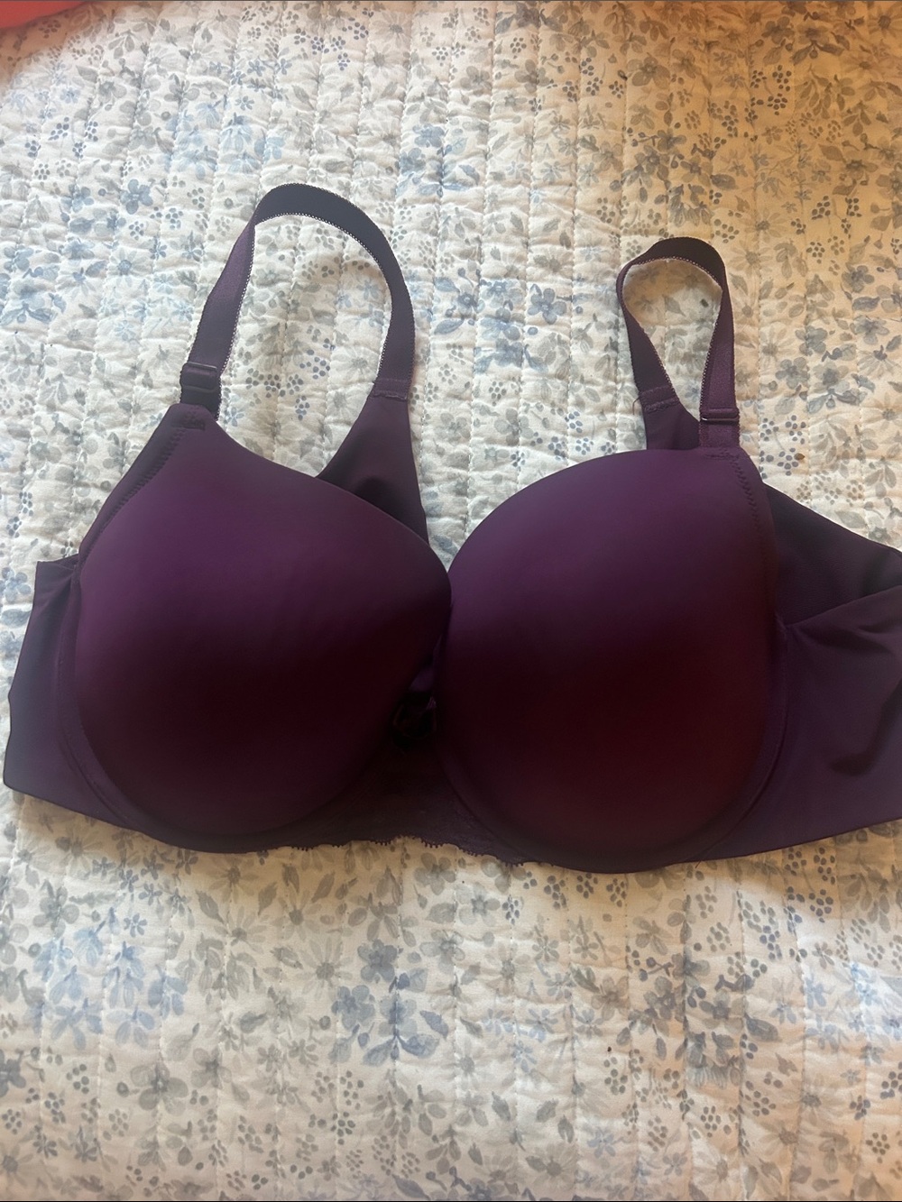 torrid Plum Molded T-Shirt Bra with Underwire Support - 38C